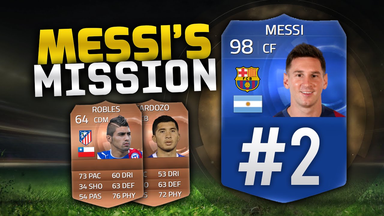 FIFA 15 RTG - Миссия Месси №2 &laquo;Нечетные команды информирования!&raquo; - TOTY Messi RTG!
