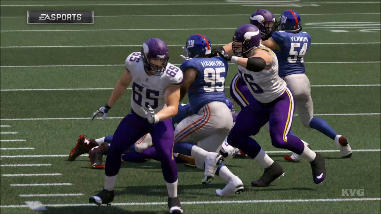 Madden NFL 17 - Minnesota Vikings vs New York Giants | Gameplay (HD) [1080p60FPS]