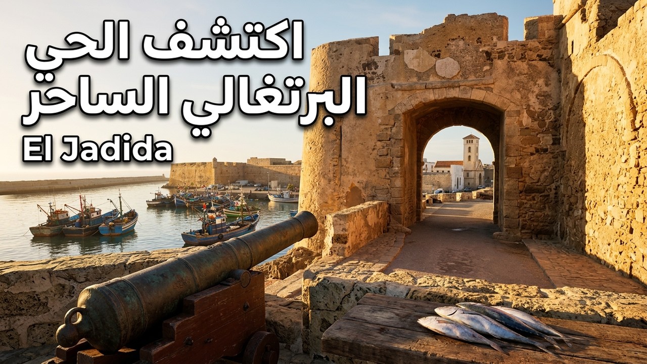 جولة بالحي البرتغالي بمدينة الجديدة | La cité Portugaise  
