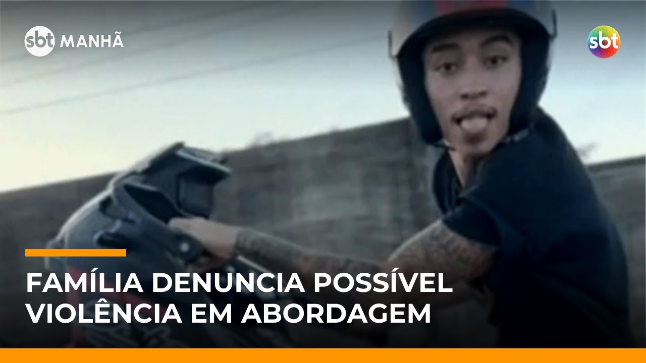 Influenciador &ldquo;Cearense do Grau&rdquo; morre em abordagem policial em Fortaleza | #SBTManh&atilde;