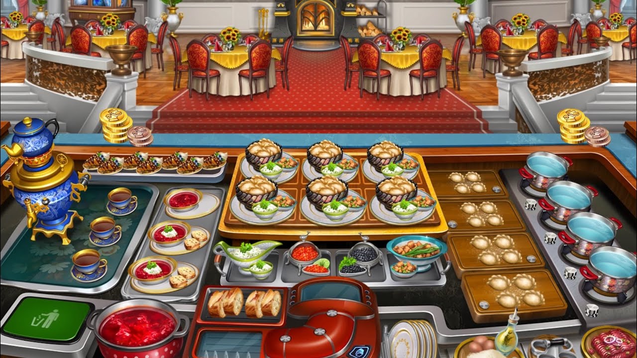 Cooking Fever - The Dumpling Venue Level 40 🥟🪆 (3 Stars/Orders Memorized)