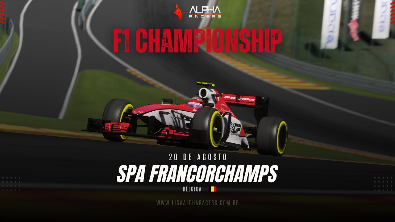 Liga AlphaRacers - F1 Championship - Etapa 4 / Spa-Francorchamps
