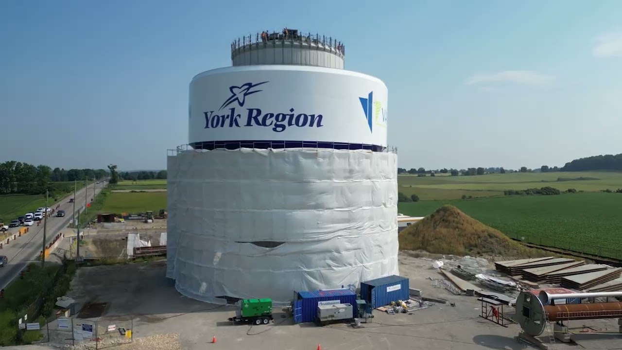 Water Tower Construction - Northeast Vaughan Water Servicing
