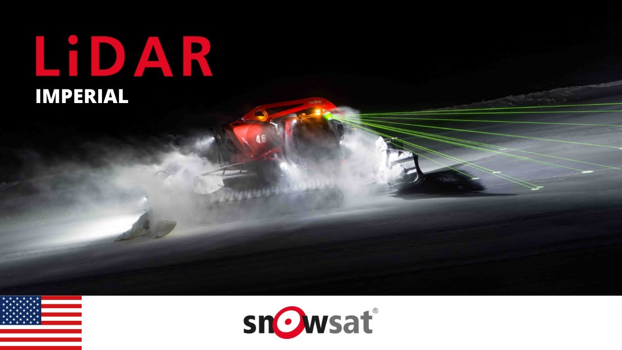 Predictive Snow Depth Measurement (Imperial Numbers) | SNOWsat LiDAR | SEE THE FUTURE