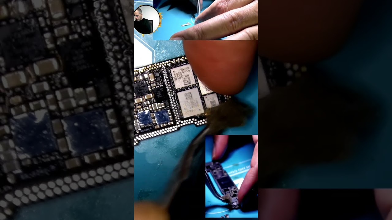 The most important steps for separating and cleaning layers on iPhones, with a detailed explanati...