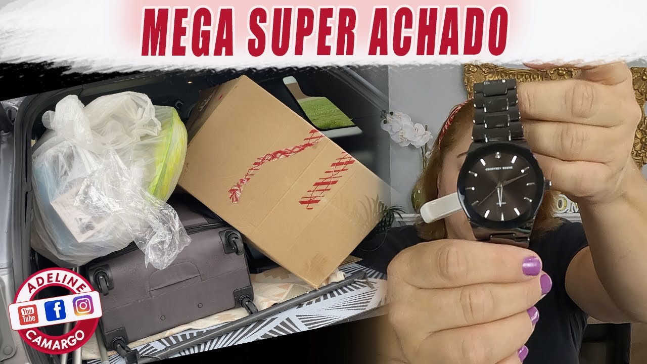 MEGA SUPER ACHADO DAS LOJAS, BOLSAS, RELOGIOS, DECORAÇÃO, ROUPAS, CALÇADOS