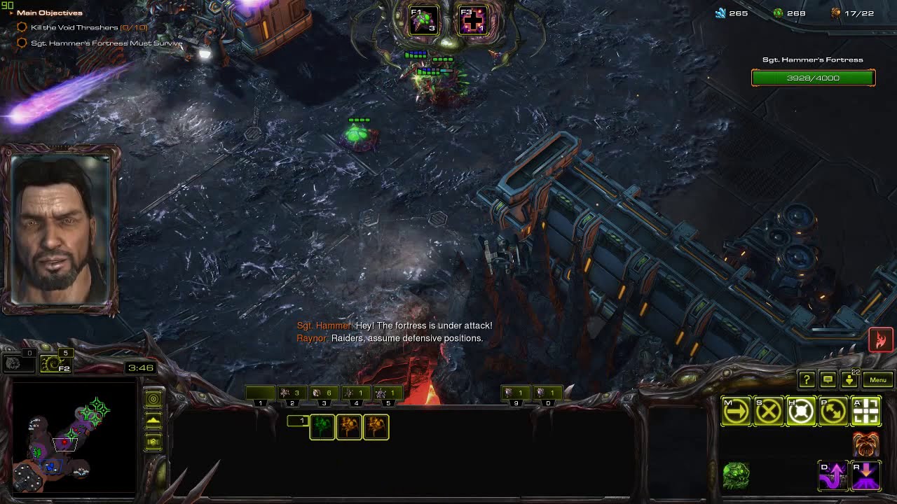Starcraft LotV Co-op - Void Thrashing Solo Speedrun in 8:25 (Abathur, Brutal)
