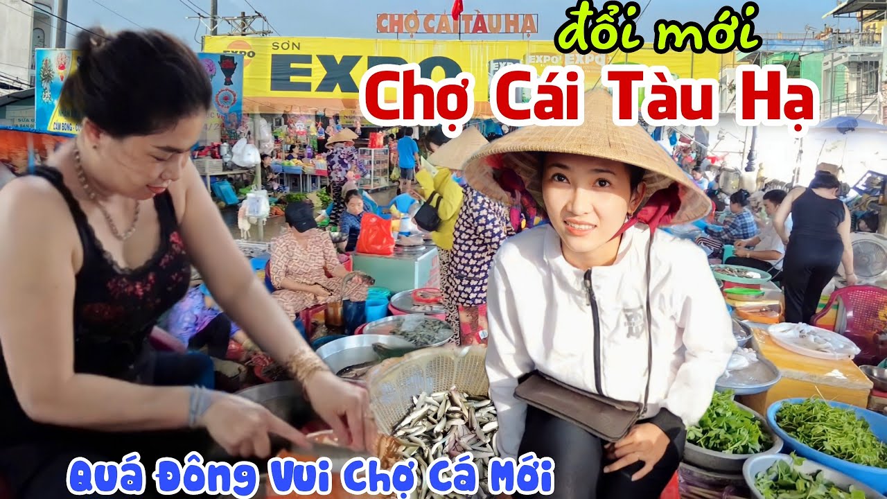 Sốc: San Bằng CHỢ CÁI TÀU HẠ, ĐỒNG THÁP Cũ, Đổi Mới NHÀ LỒNG Quá Rộng Lớn - Chợ Cá Xôm Tụ | KPVL