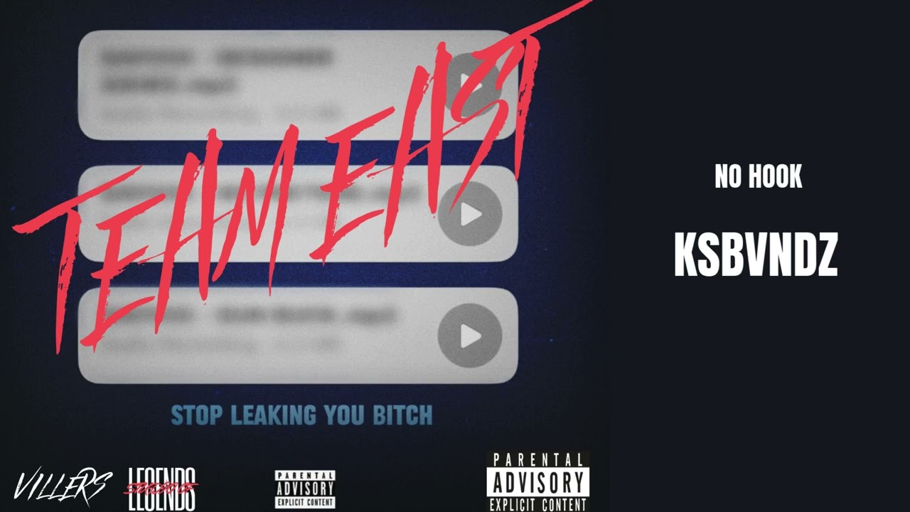 Ksbvndz - No Hook | Stop Leaking You Bitch