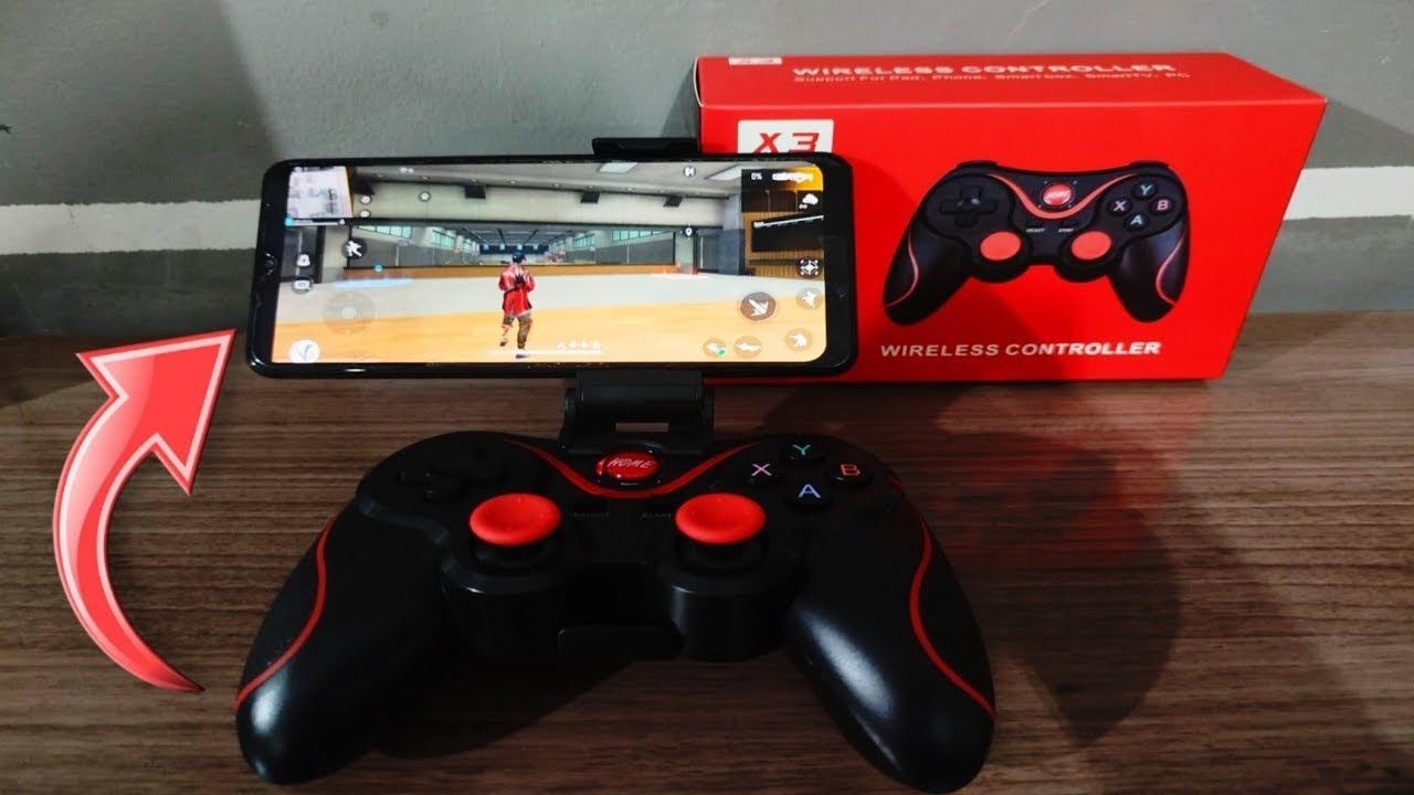 Como CONFIGURAR Controle Gamepad para Jogar FREE FIRE
