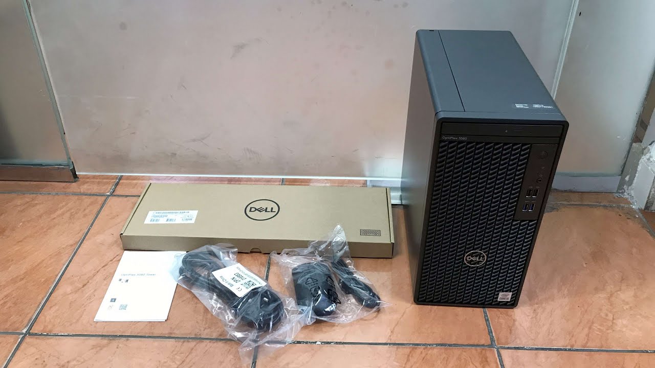 Dell OptiPlex 3080 Tower PC Unboxing