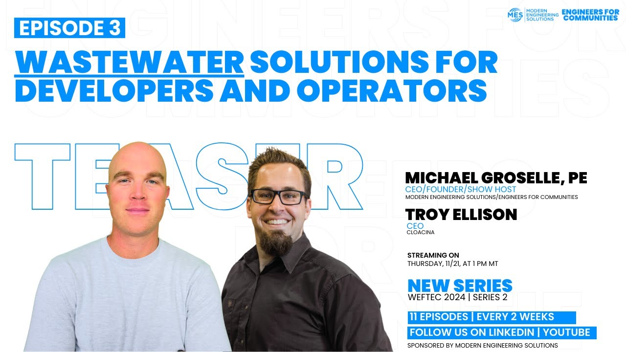 TEASER | Wastewater Solutions for Developers and Operators