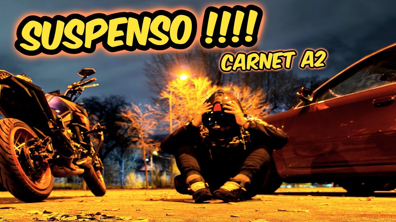 🔴 SUSPENDO el CARNET A2 || Mi EXPERIENCIA ✅