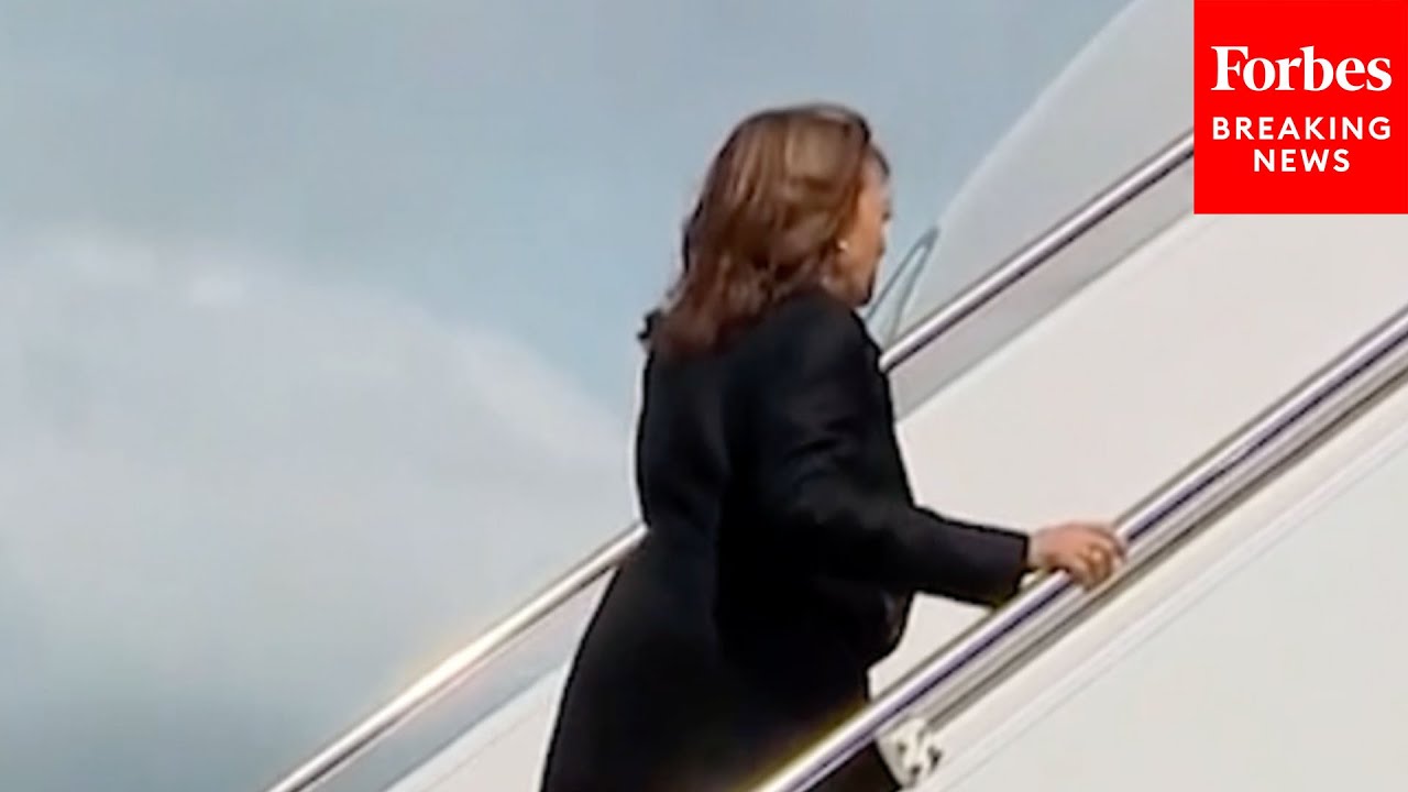WATCH: Kamala Harris Does Not Answer Reporter Asking For Reaction To Bomb Threats In Springfield, OH