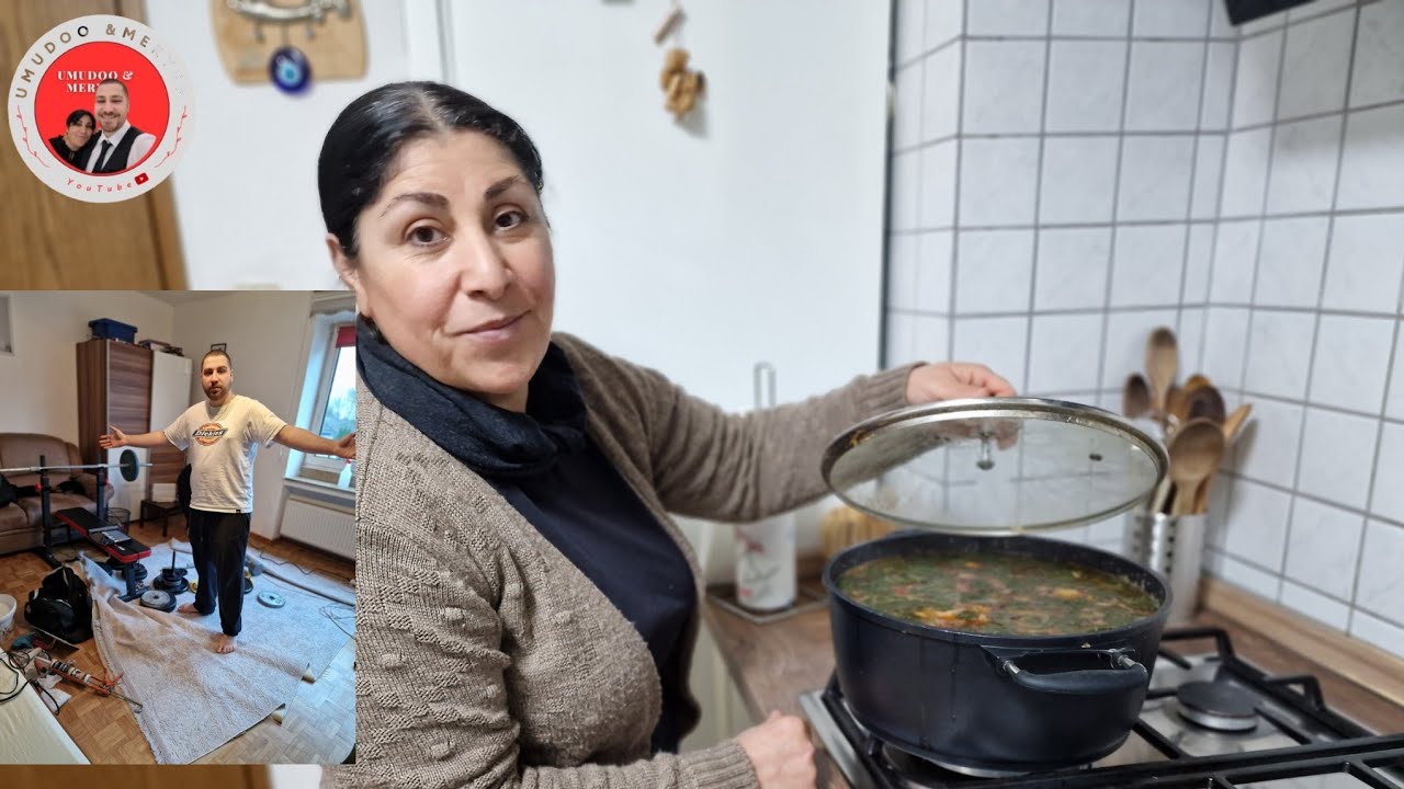 UMUTS ZIMMER SIEHT KATASTROPHE AUS|| COK GÜZEL BIR ÇORBA YAPTIK❤️💯🥰MERYEM & UMUT