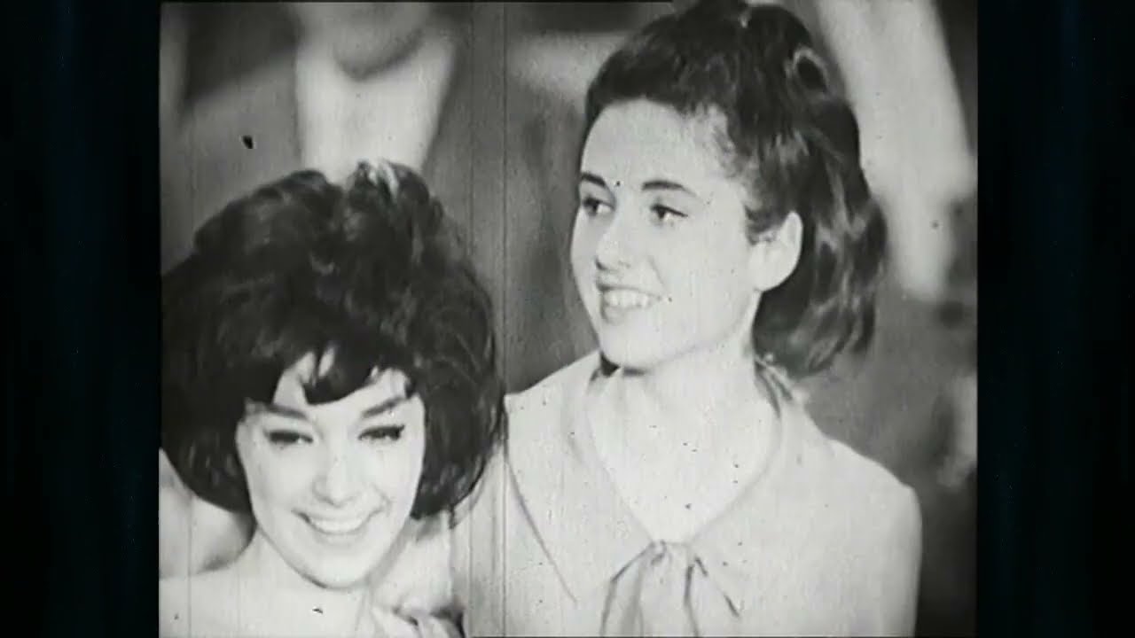 Gigliola Cinquetti & Patricia Carli - Non ho l'età (Per amarti) - Sanremo 1964 - Intervista +