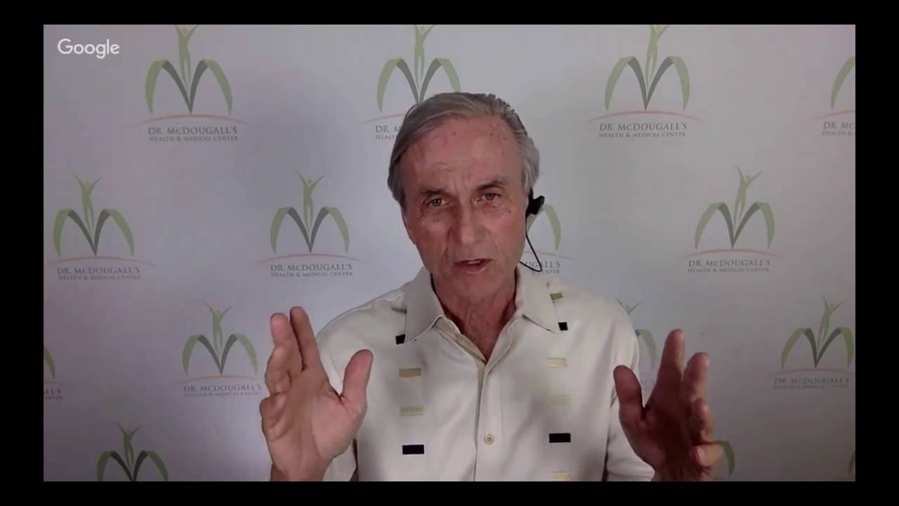 Dr. McDougall Talks About Heart Disease, Webinar 10/06/16