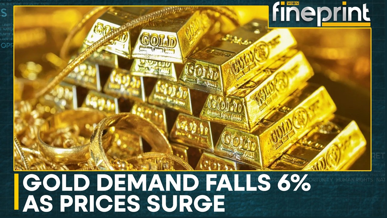 Surge in Gold Prices Drives 6% Decline in Demand | WION FINEPRINT