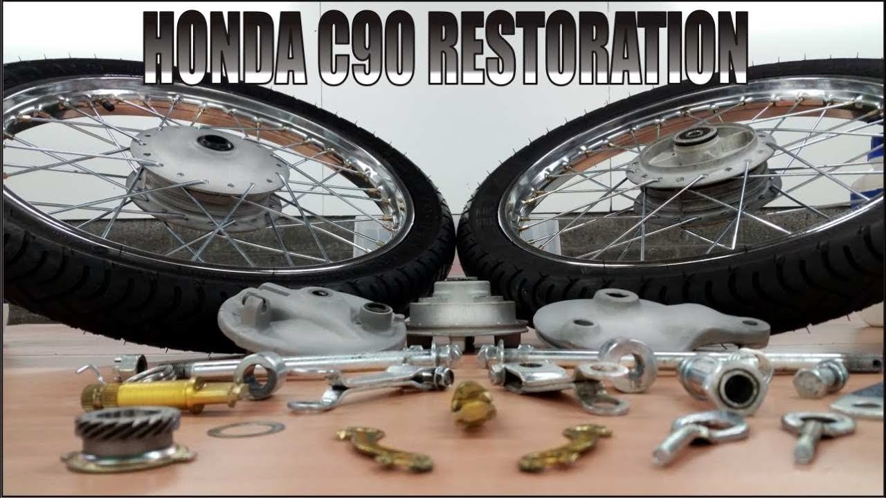A Wheelie Good Idea -Part 3 ( Honda C90 FULL RESTORATION )