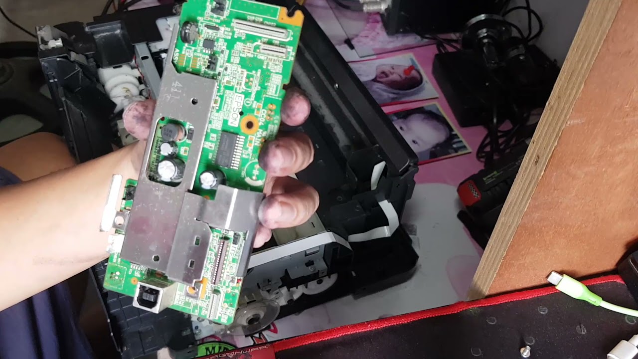 defective epson L220 / L120 no printout repair