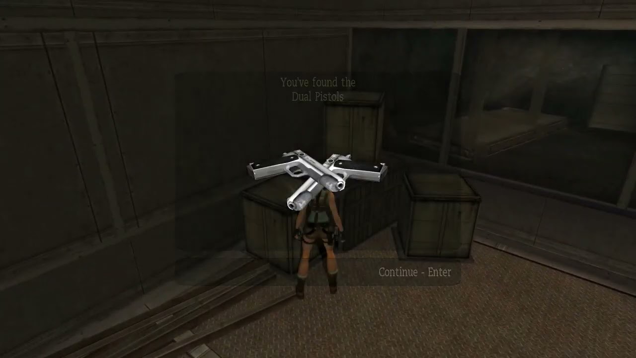 Tomb Raider Anniversary Natla's Mines Get the Guns