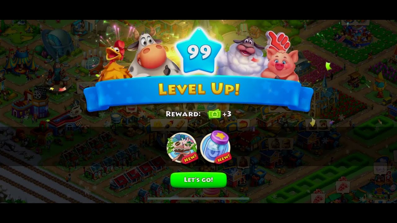 Can I Reach Level 100 in Township in just 7 Days?! | Day -6 | level 99
