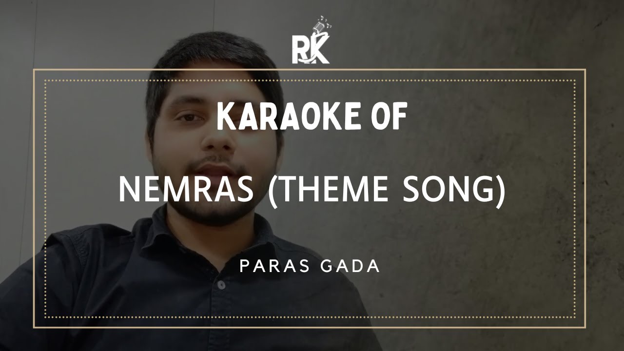 Nemras - Theme Song Karaoke With Lyrics | High-Quality Karaoke Tracks | Regional Karaoke