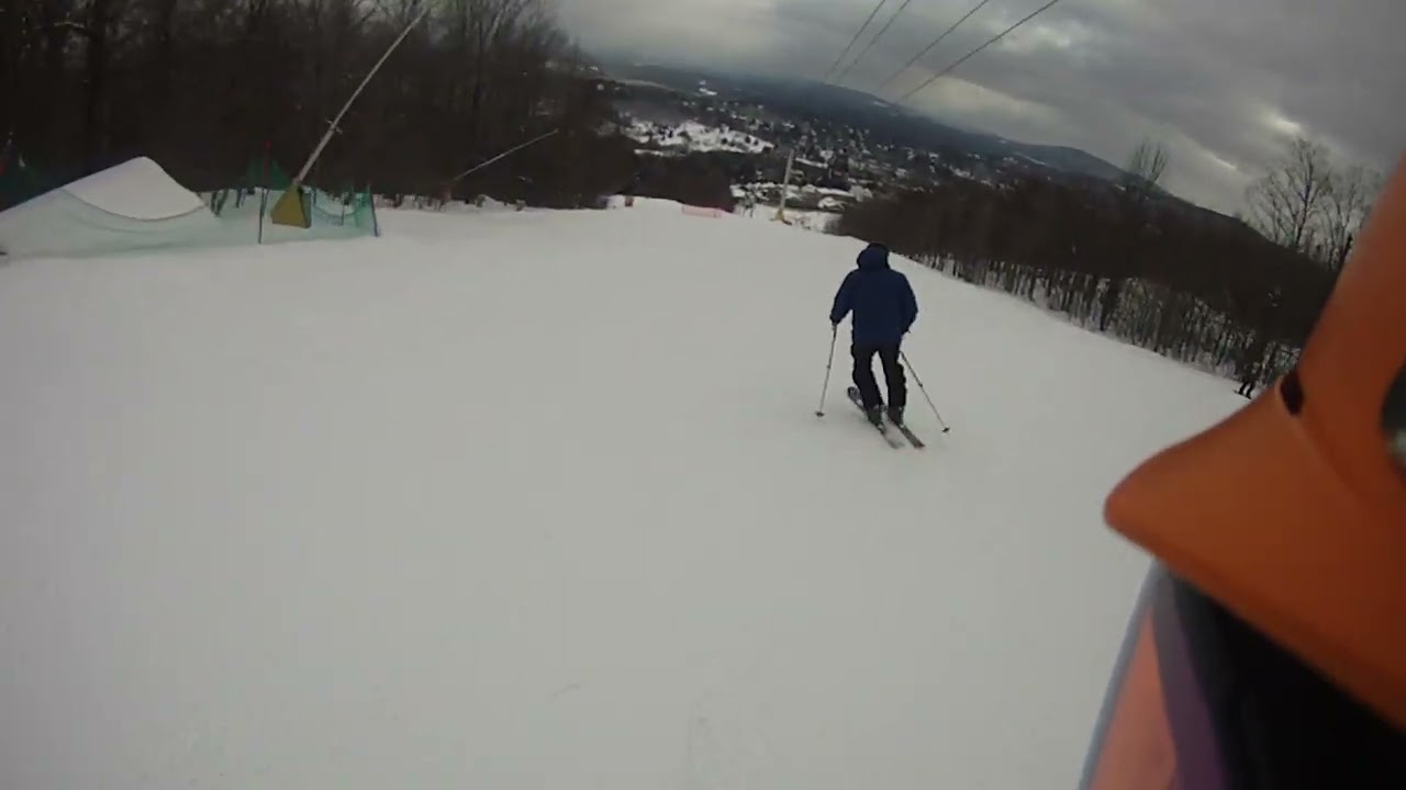 02/26/26 The Big Man with Tele-Randy skiing LOWER STANDARD.