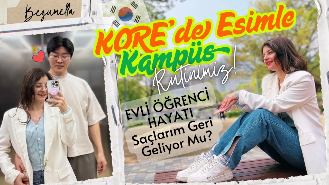 Kore&rsquo;de Evli Doktora &Ouml;ğrencisi Olmak | Koreli Eşimle G&uuml;nl&uuml;k Hayatım! (T&uuml;rk-Koreli &Ccedil;ift Vlog)