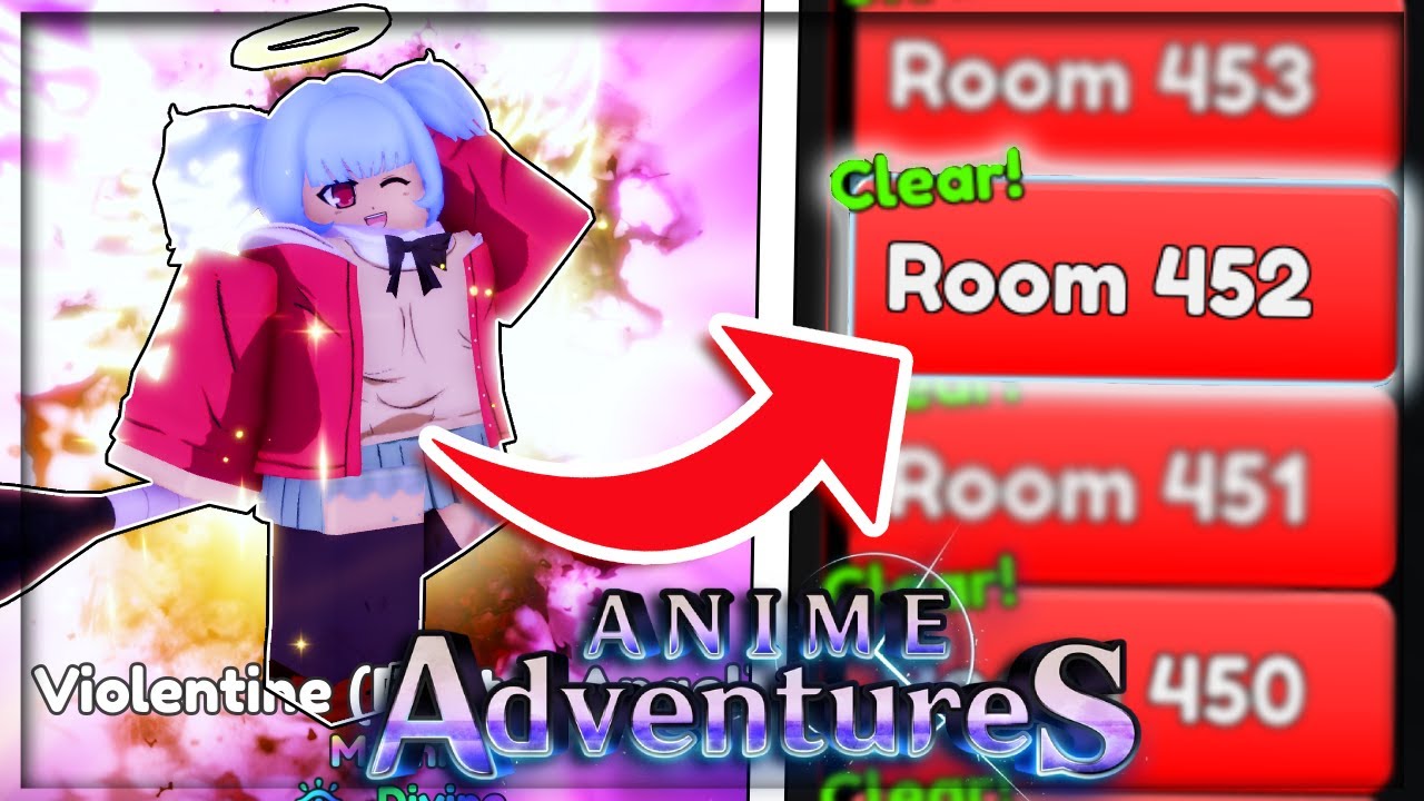 Anime Adventures - Infinity Castle Room 452 (Super easy with new Violentine)