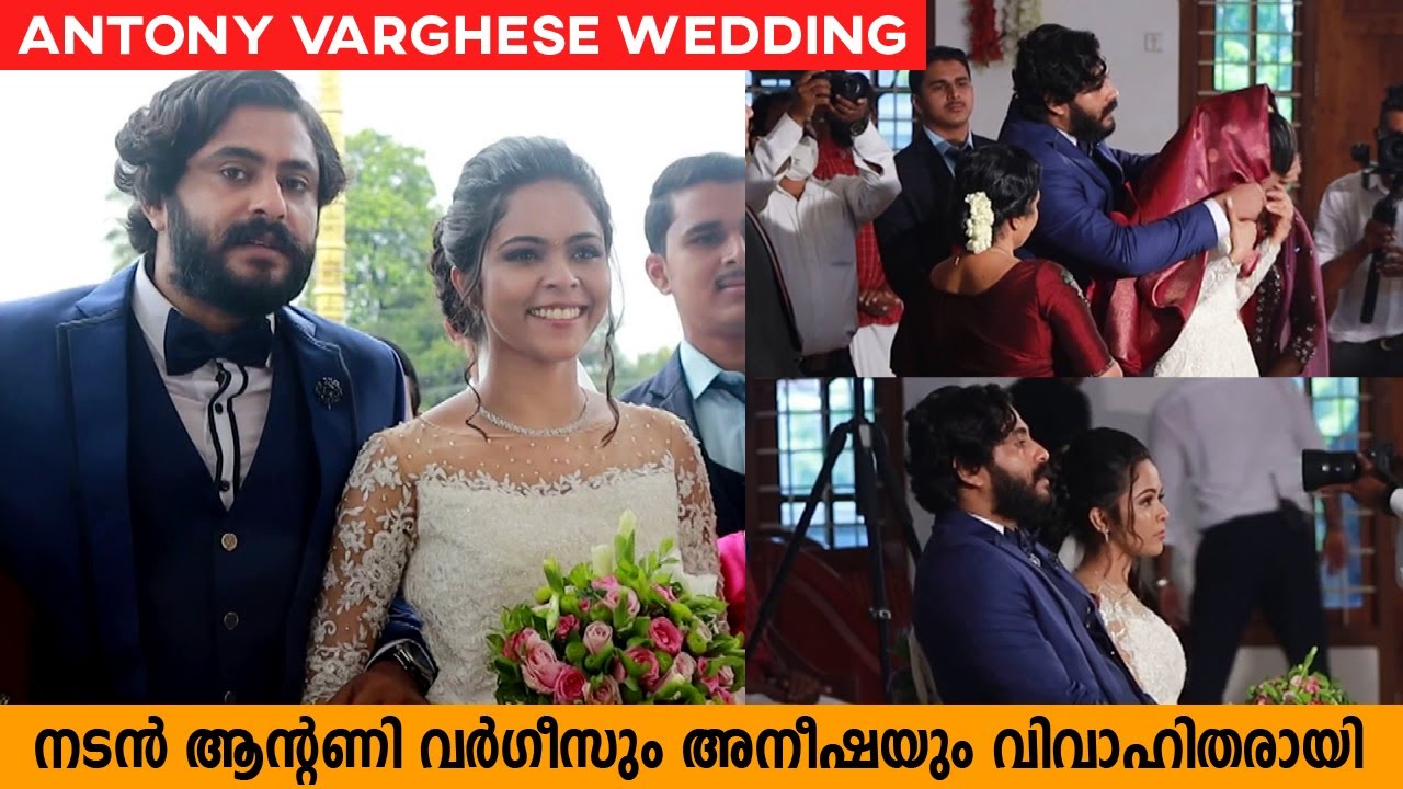 Antony Varghese Marriage Full Video | Actor Antony Varghese Pepe Wedding with Anisha Poulose