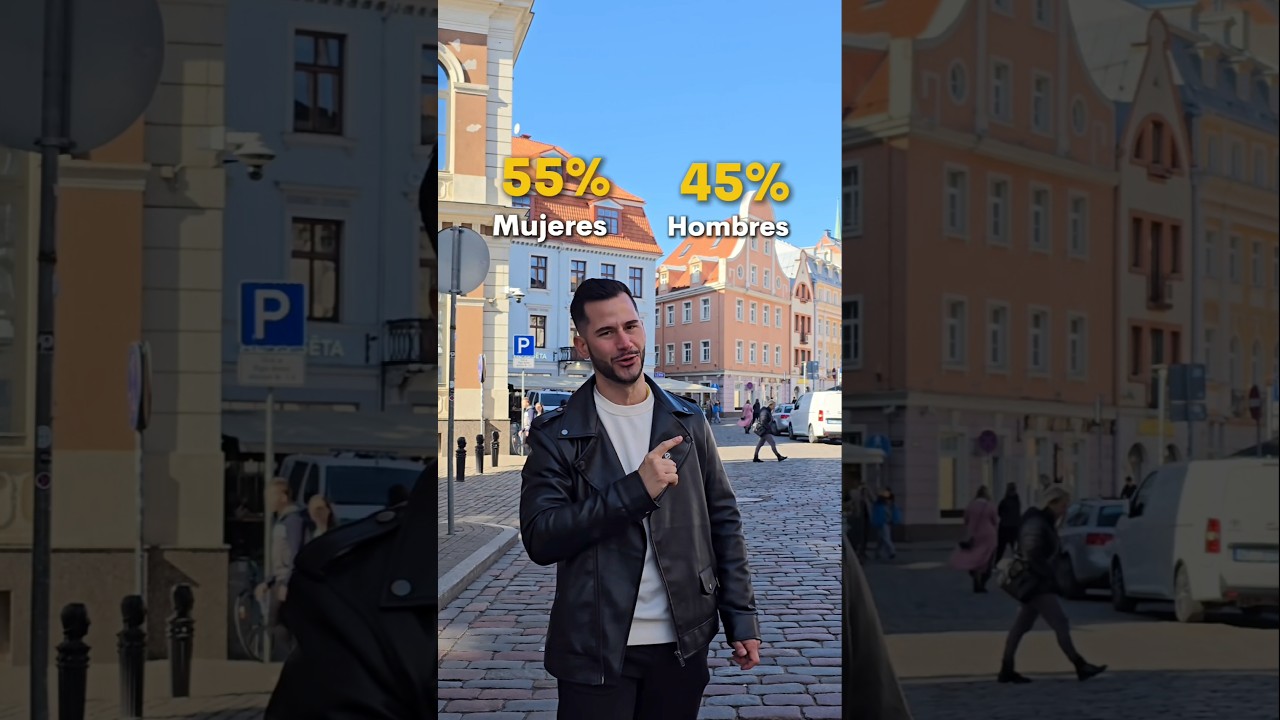 En este pa&iacute;s las mujeres buscan hombres!!! 😱 #letonia #latvia #europa