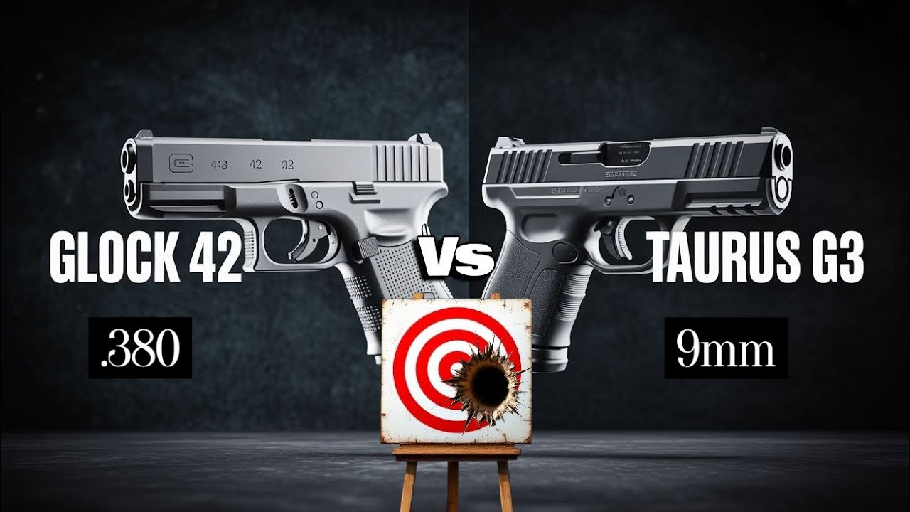 Glock 42 vs Taurus G3: Range Test