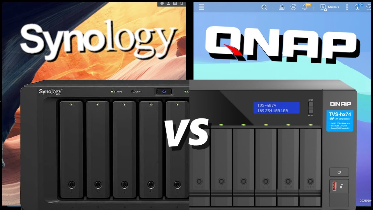 Synology vs QNAP NAS (in 2025)