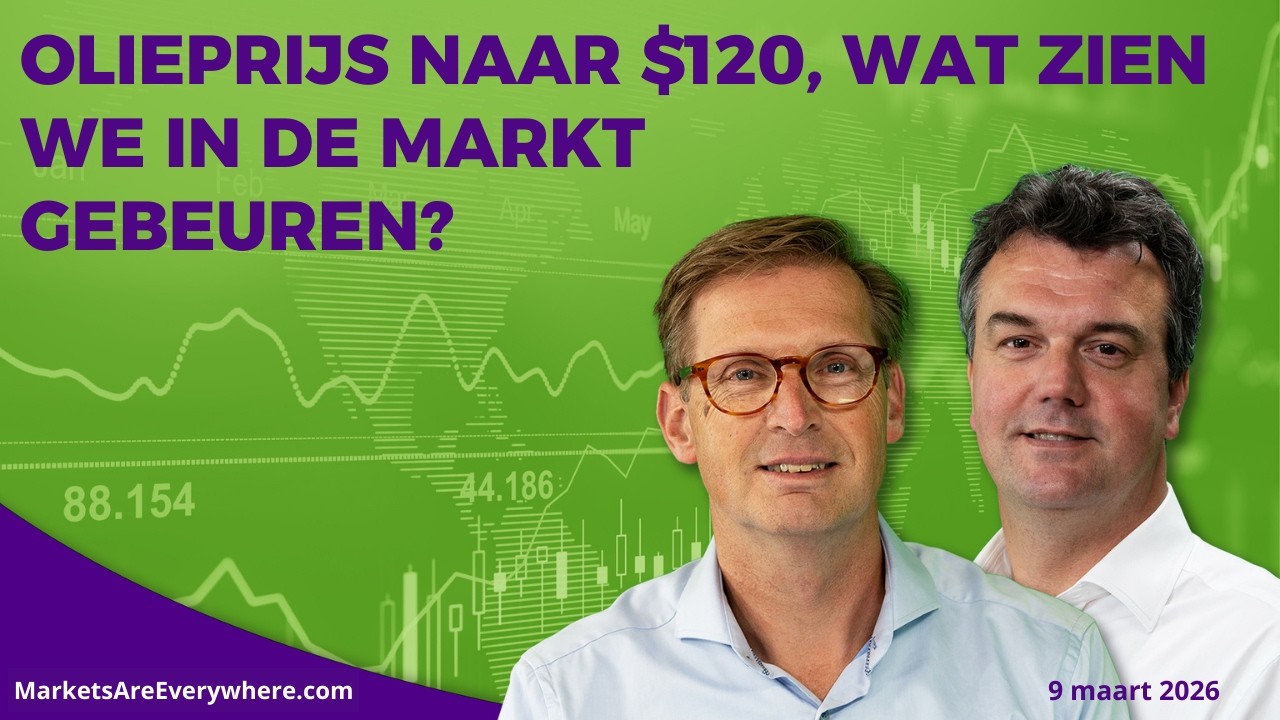Olieprijs naar $120, wat zien we in de markt gebeuren? #AEX