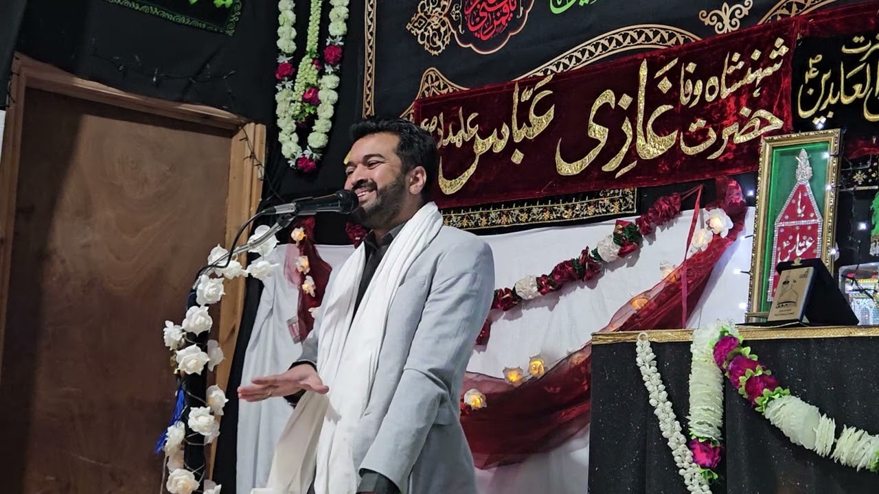 Zakir Syed Asim Naqvi Jashen e Nazool e Noor e Jalli Maula Qasim jjh/Maula Ali Akbar jjh  Shaban  
