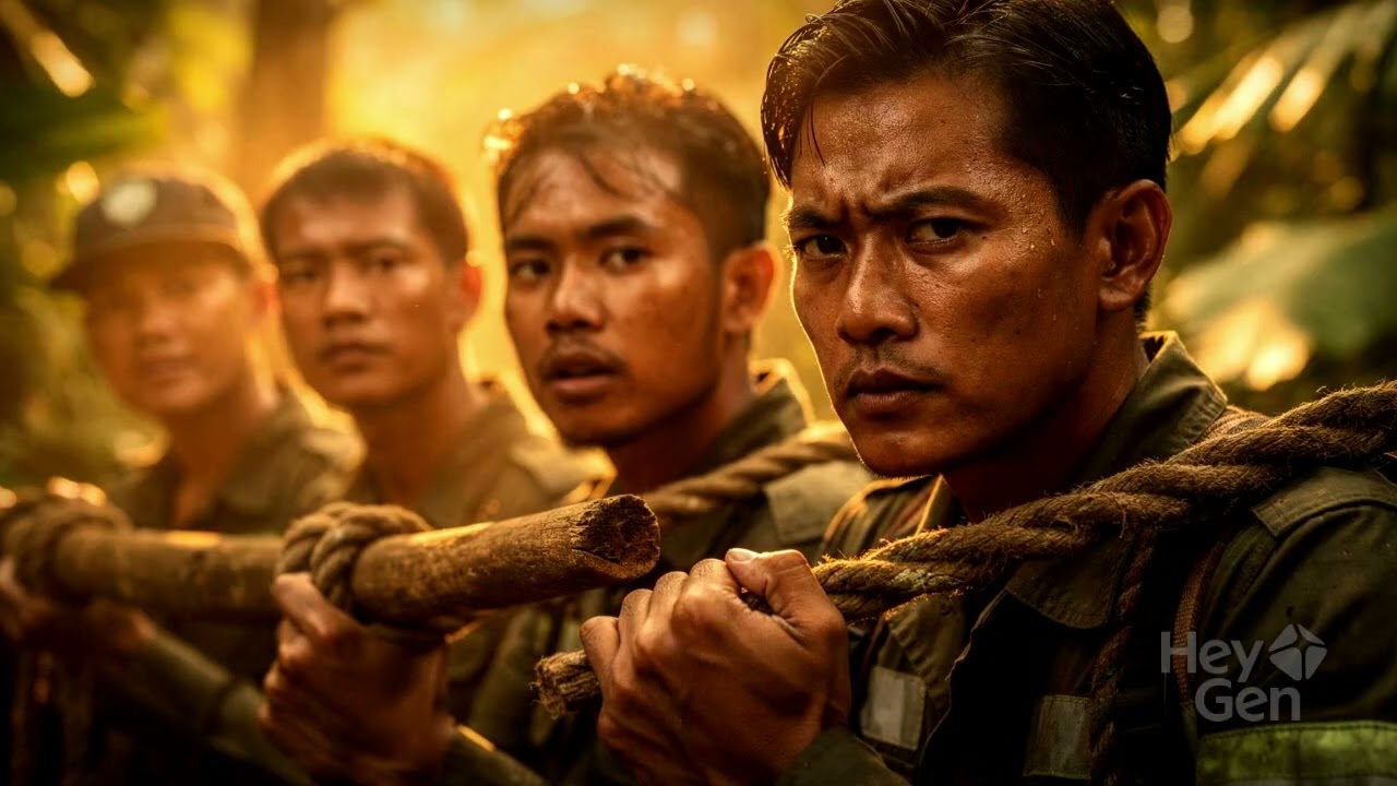 The Mud Rescue - A Thai Jungle Story  #shorts #shortsfeed #ai #elephant #viral #fyp
