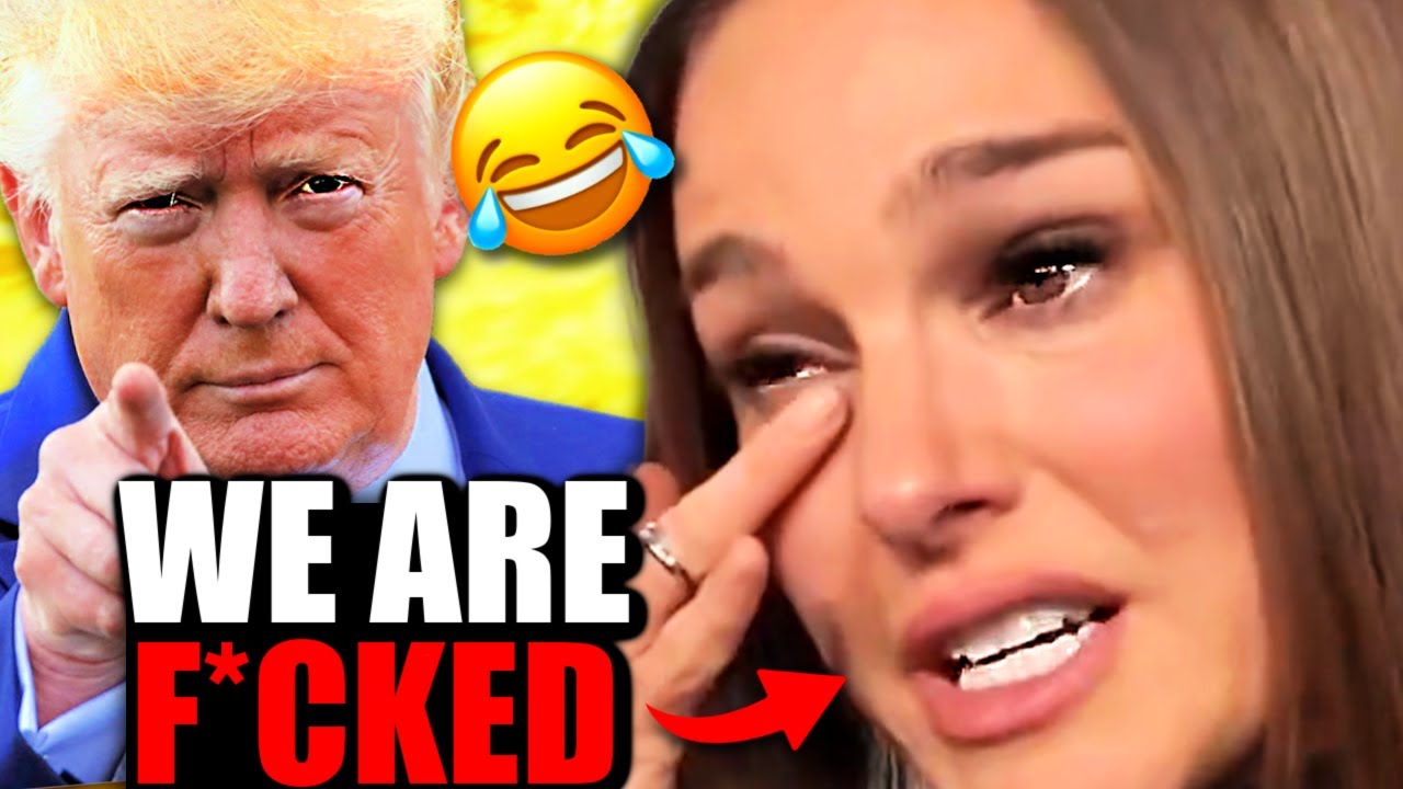 Natalie Portman CRIES in Hilarious MELTDOWN VIDEO After What Trump Just Did...