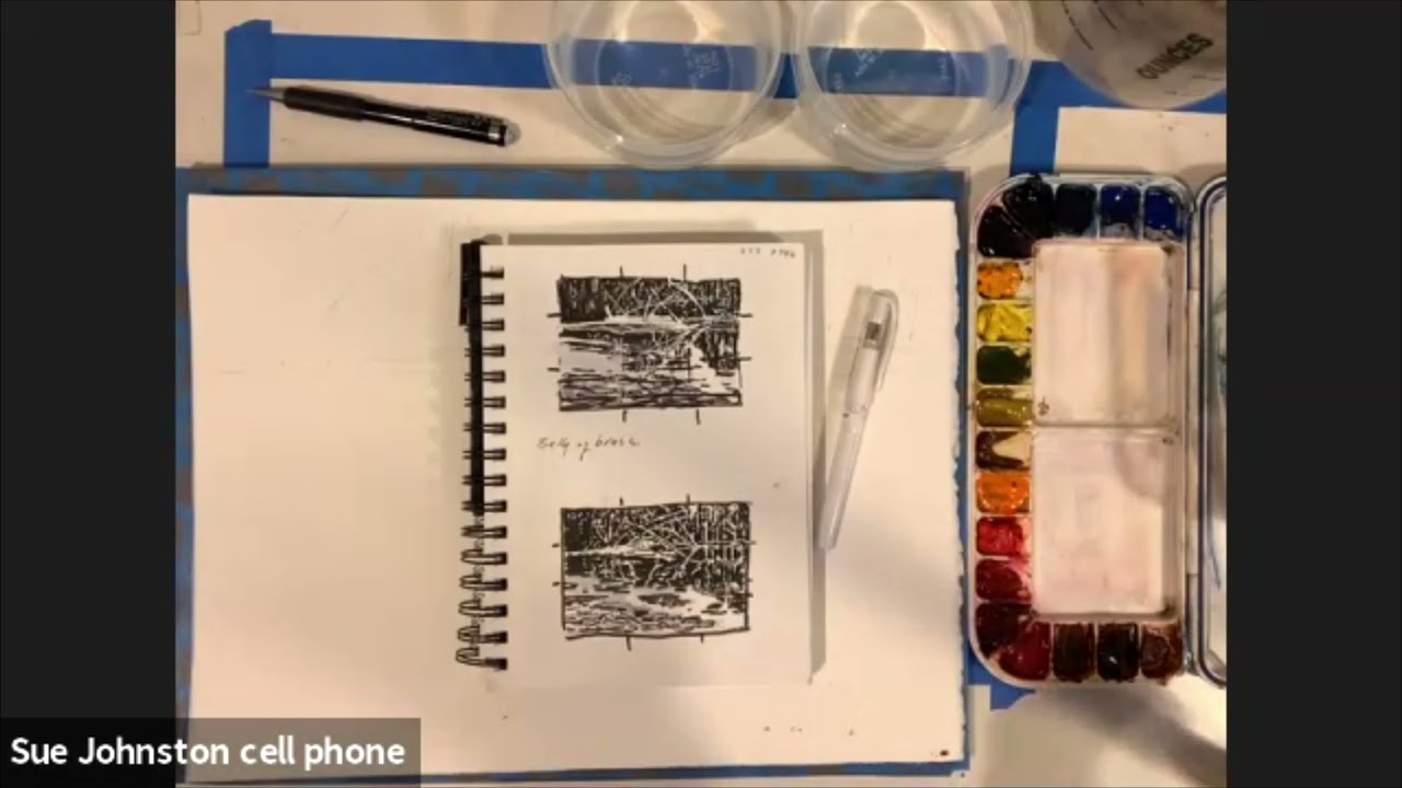 California Watercolor Association with Sue Johnston August General Meeting