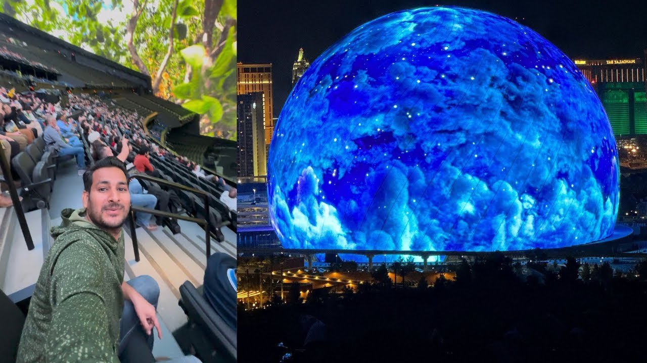 OMG ! America 🇺🇸 ne kya bana dala ! Incredible theatre ( Sphere Las Vegas) EP18