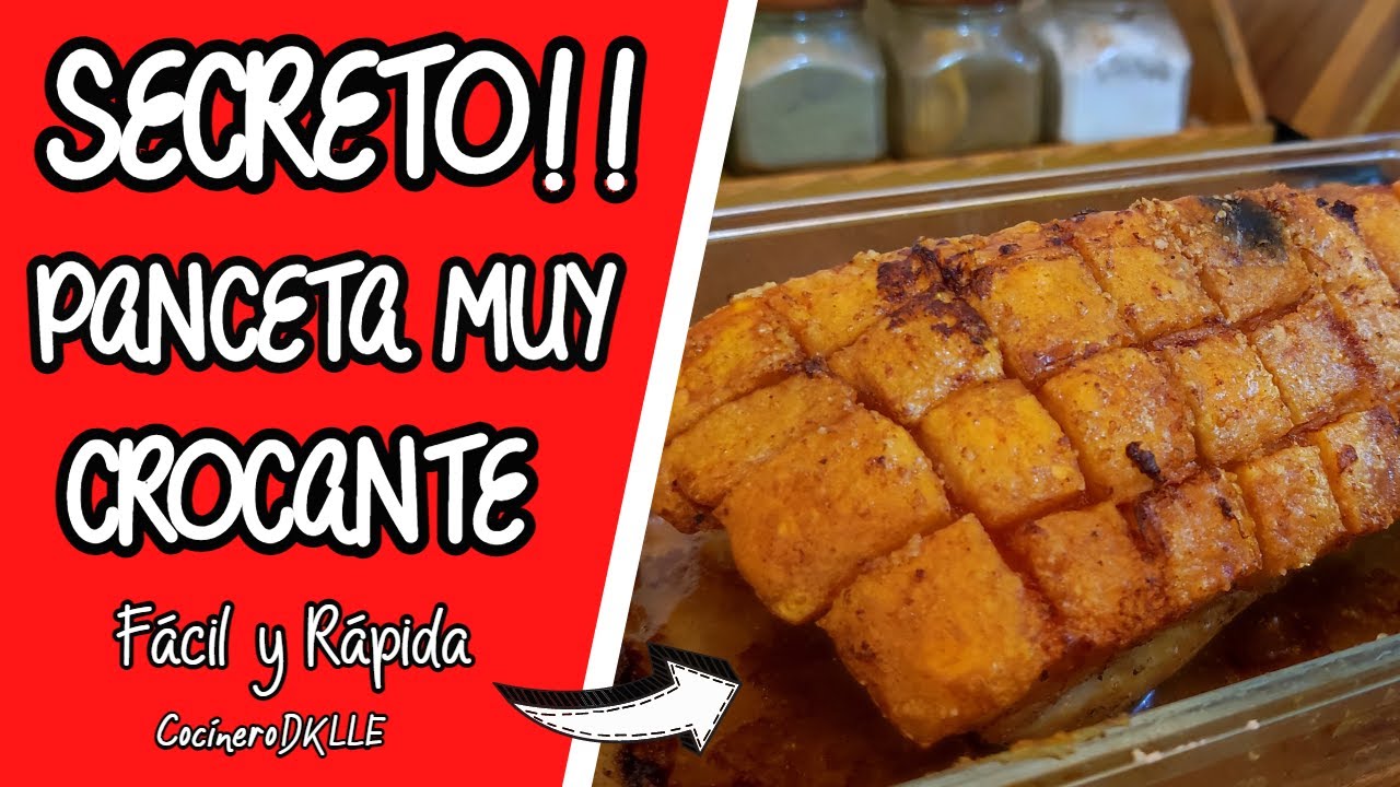 Mi SECRETO😱❗ PANCETA DE CERDO Crocante con PURÉ DE CAMOTE | CRISPY PORK BELLY