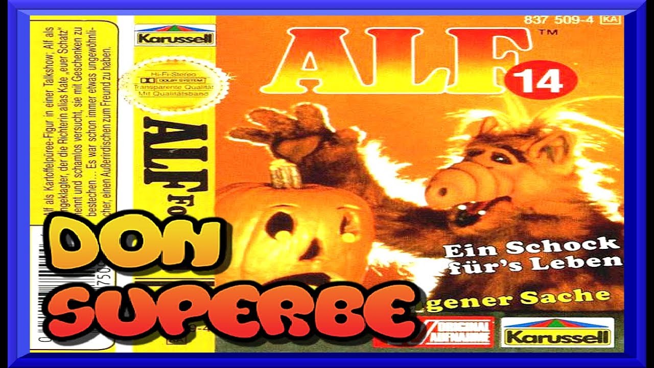 ALF H&Ouml;RSPIEL FOLGE 14 KOMPLETT: Ein Schock f&uuml;rs Leben (A) Anwalt in eigener Sache (B) Deutsch