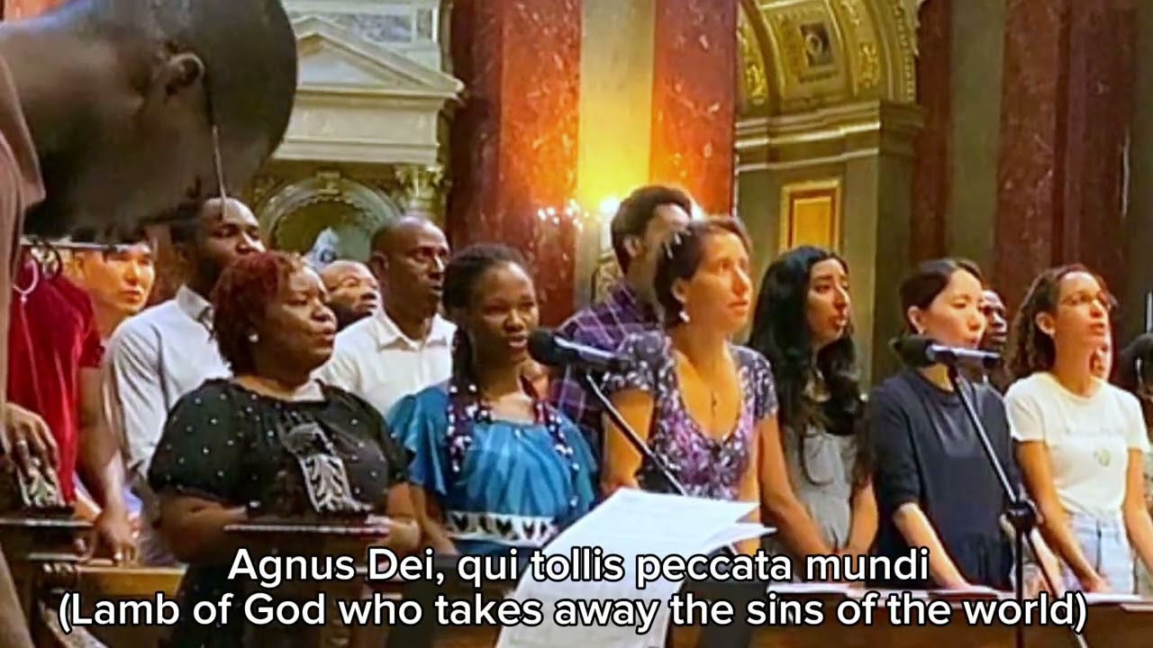 AGNUS DEI - Missa Pro Europa | Musique de Jacques Berthier |St Stephen’s Basilica English Choir