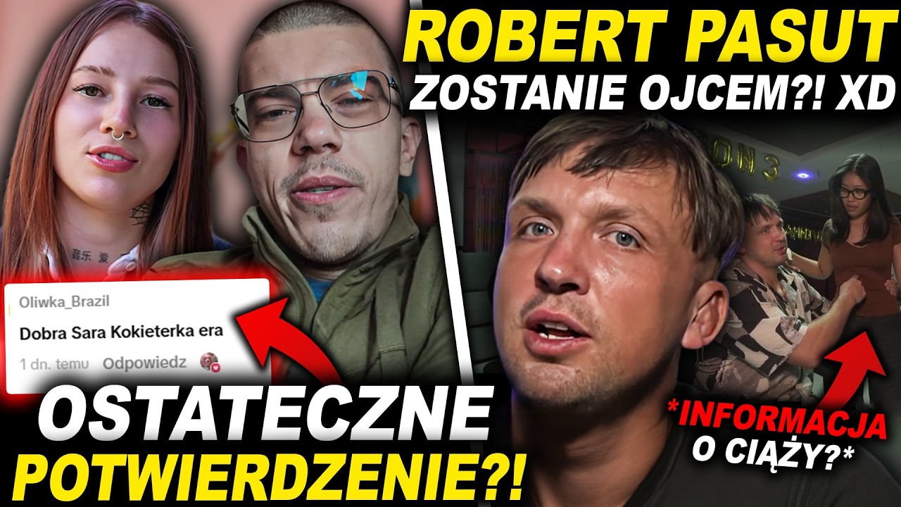 ROBERT PASUT BĘDZIE MIAŁ DZIECKO?! (YOUNG LEOSIA, KACPER BLONSKY, EKIPA WK, MAKOWKA)