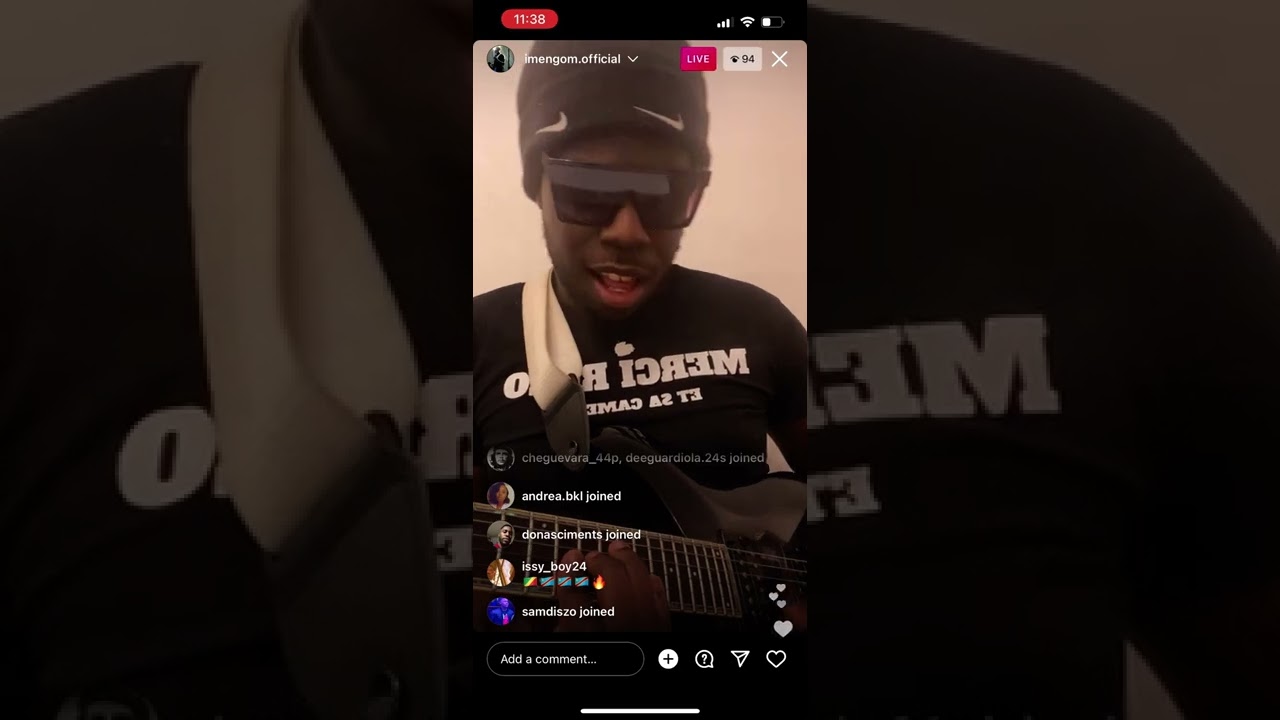 Imengo MANASSÉ live 1/15/2022