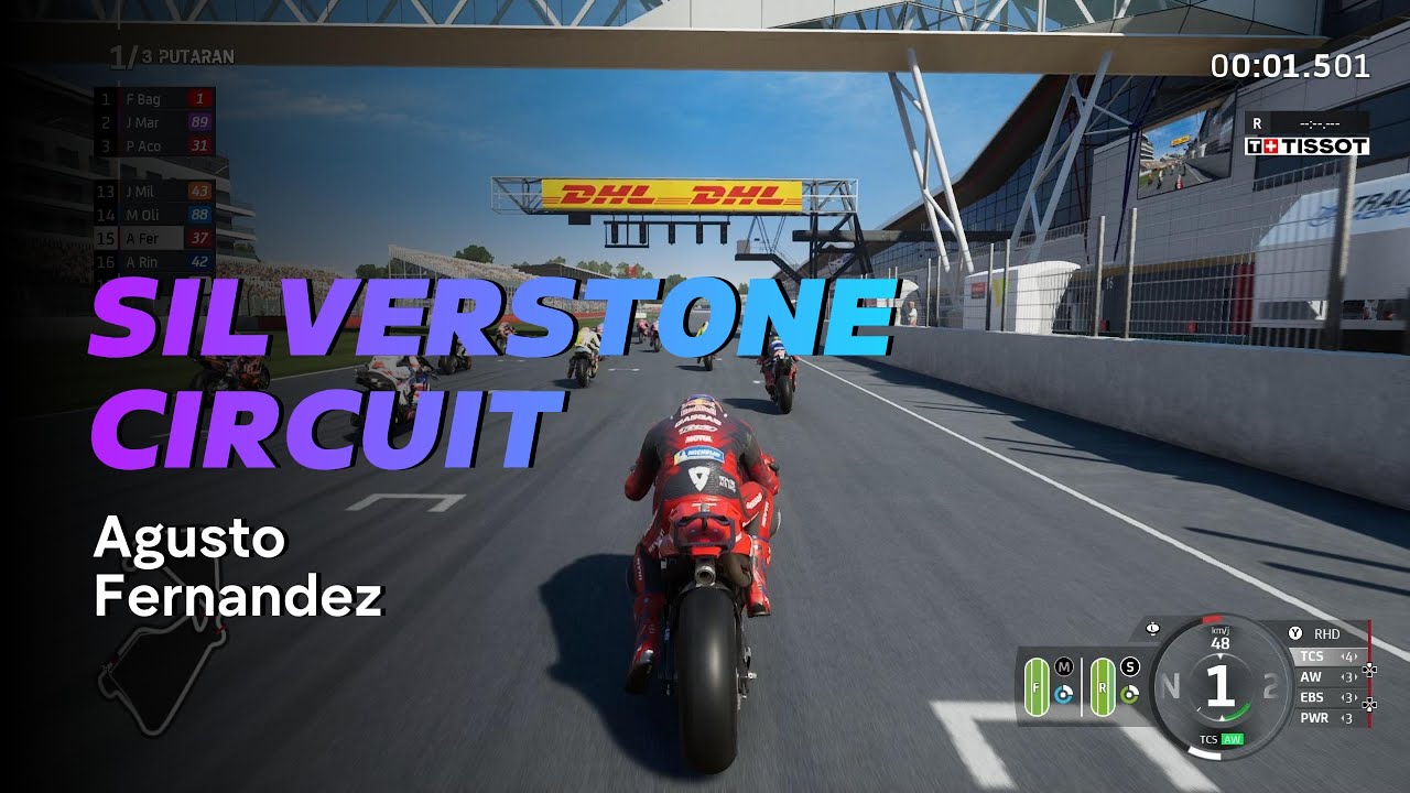 Can Augusto Fernández Reach the Podium at Silverstone? 🇬🇧🏁 | MotoGP 24 Full Race