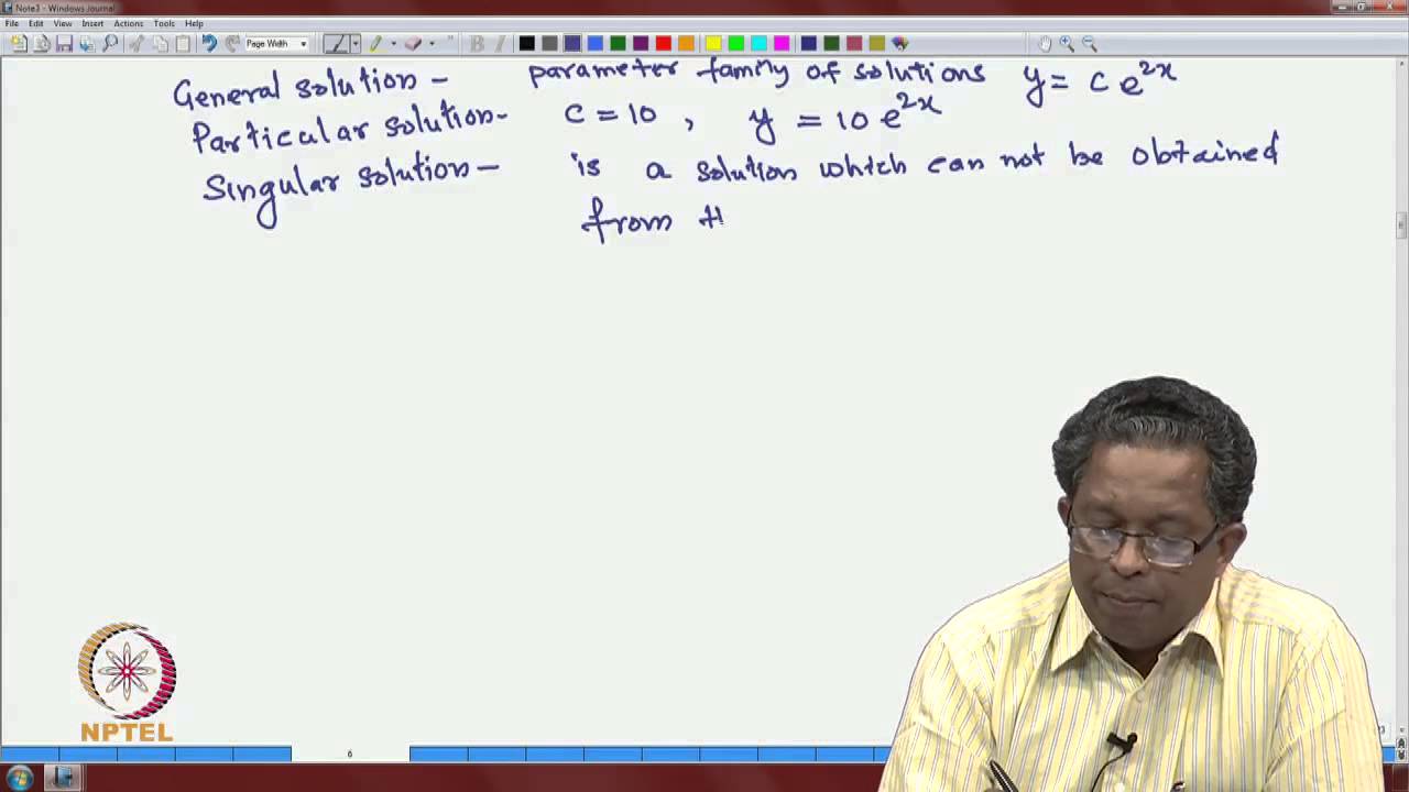 Mod-04 Lec-15 Well-posedness and Examples of IVP