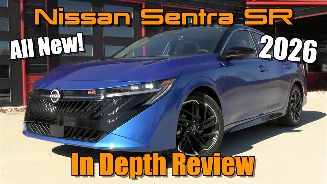 2026 Nissan Sentra SR: Start Up, Test Drive & In Depth Review