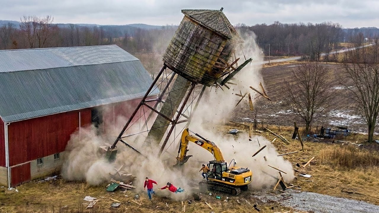 Самое приятное видео: работающая и удивительная машина, инструмент, рабочий, запечатленные на кам...