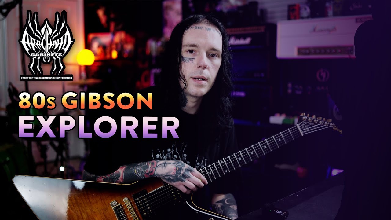 80's GIBSON EXPLORER / ARACHNID GARY HOLT SIG IR PACK!